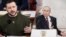 Владимир Зеленский и Владимир Путин, коллаж
