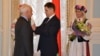 Церемония награждения Владимира Спивакова орденом Франциска Скорины в посольстве Беларуси в Москве