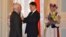 Церемония награждения Владимира Спивакова орденом Франциска Скорины в посольстве Беларуси в Москве