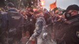 Протест за отставку Арсена Авакова в Киеве. 5 июня