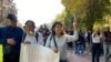 В Бишкеке прошел марш в поддержку независимых СМИ и свободы слова