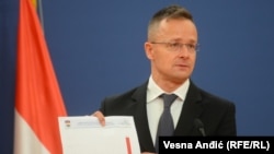 Министр иностранных дел Венгрии Петер Сиярто
