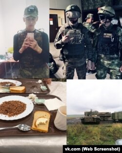 Фотографии российских военных, сделанные на полигоне и в военном городке в Солотях