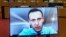 BELGIUM -- Russian opposition leader Aleksei Navalny takes part at a video hearing by European Parliament Foreign Affairs committee in Brussels, November 27, 2020