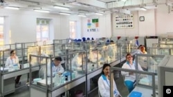 Лаборатория научно-исследовательского противочумного института