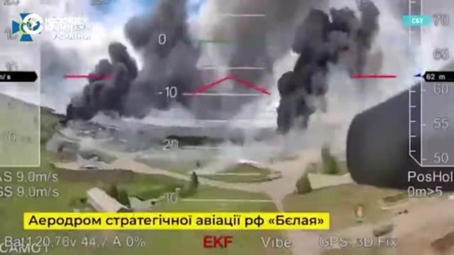 Россия после операции "Паутина" перебазировала часть бомбардировщиков на Дальний Восток