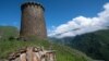 The tower of Itsari, Dagestan