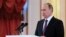 Президент России Владимир Путин на церемонии вручения верительных грамот послами иностранных государств в Кремле (9 ноября 2016)