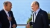 Нафтали Беннет и Владимир Путин на встрече в Сочи, 22 октября 2021 года