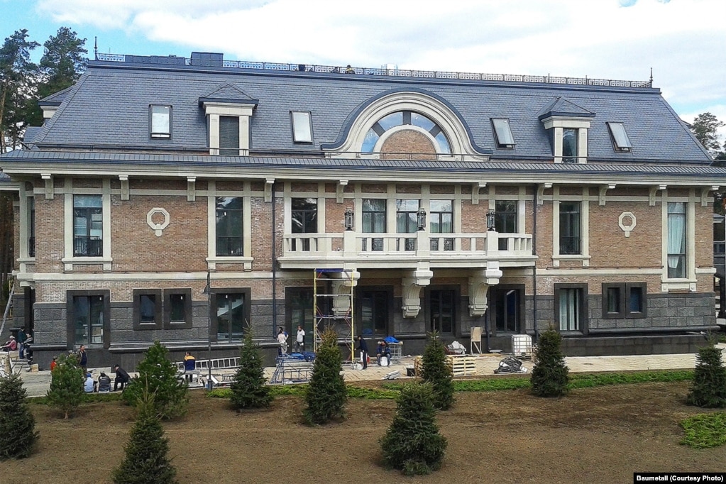 Строительство нового представительского корпуса в резиденции президента в Ново-Огарёве