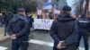 В Белграде сотни россиян вышли на протест против войны в Украине