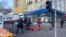shelling of the center of Kherson on December 24