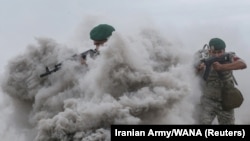 Военнослужащие иранской армии принимают участие в ежегодных учениях. Фото 30 декабря 2022 года
