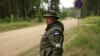 Estonia -- Scenes from the Saatse Boot border anomaly with Russia. July 30, 2019. 