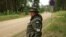 Estonia -- Scenes from the Saatse Boot border anomaly with Russia. July 30, 2019. 