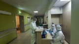 Belarus - Minsk Regional Clinical Hospital during the COVID-19 epidemic.Minsk, 20Oct2021