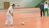 Turkmen president plays football