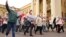 Belarus - March of pensioners in Minsk. Minsk, 5Oct2020