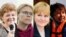 Слева направо: Юлия Чернявская, Марина Золотова, Людмила Чекина, Ольга Лойко