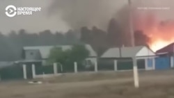 "Леса, поля, все горит!" Масштабный пожар в Костанайской области Казахстана