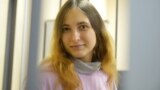 Саша Скочиленко в Василеостровском суде Петербурга 20 января 2023 года