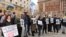 Митинг в Белграде 21 января 2023 года