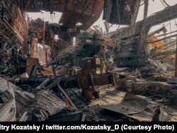 Руины "Азовстали", фото украинского военного Дмитрия Козацкого (Ореста)