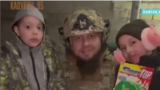 "Спасибо Кадырову!" переснимали три раза. Жители оккупированного украинского села из чеченского видео рассказывают, что осталось за кадром 