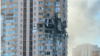ВИДЕО В Киеве ракета попала в жилой многоэтажный дом. Пострадали шесть человек 