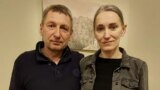 Наталья Херше с братом после освобождения 