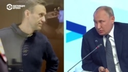 "Дворец Путина", протесты и феминитивы. О чем заочно спорили Путин и Навальный
