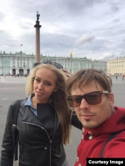 Валентина и Александр в Петербурге