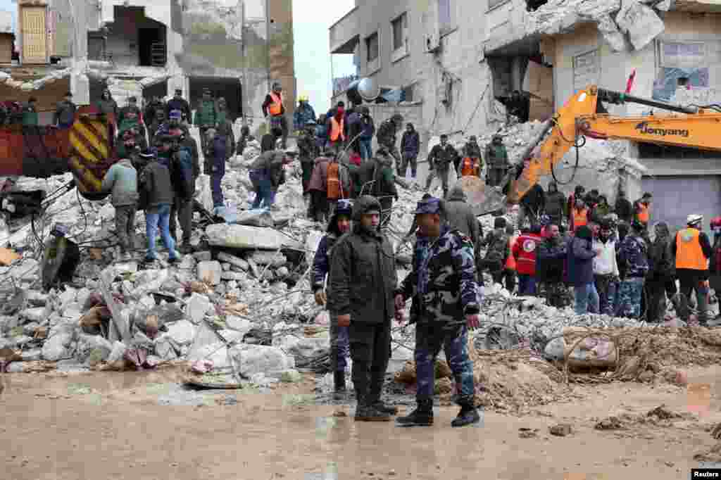 Сирийская провинция Хама.&nbsp;Здесь толчки привели к разрушению нескольких зданий