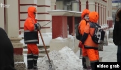 Кыргызстанские мигранты в Москве