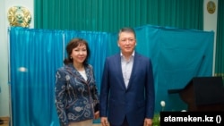 Тимур и Динара Кулибаевы