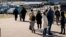 Belarus - Protests in Belarus against the war in Ukraine during the referendum on changing the Constitution. Minsk, 27Feb2022