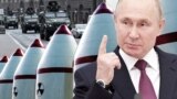 Russia -- Vladimir Putin, showman. Collage