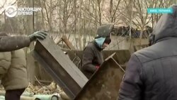 "Второй раз не потерплю, чтобы меня выжимали из моей страны". В Киеве делают противоколесные ежи