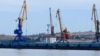 Фото порта в Феодосии. 27 августа 2022 года
