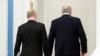 Владимир Путин и Александр Лукашенко в Кремле