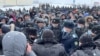 Kazakhstan. Rally against price increases in Uralsk. West Kazakhstan region, January 4, 2022. Photo courtesy of mgorod.kz