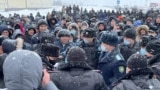Kazakhstan. Rally against price increases in Uralsk. West Kazakhstan region, January 4, 2022. Photo courtesy of mgorod.kz