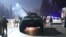 KAZAKHSTAN-PROTESTS/ -- An armoured personnel carrier is seen near the mayor's office during protests triggered by fuel price increase in Almaty, Kazakhstan January 5, 2022.