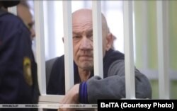 Владимир Гундарь в суде. Фото: БелТА