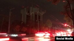 В Кишиневе выключили уличное освещение из-за дефицита электроэнергии в стране