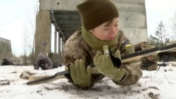 Ukraine's 'Weekend Warriors' Training To Resist A Possible Russian Invasion