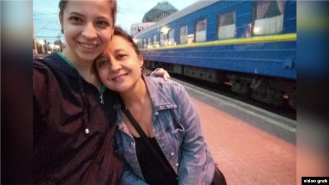 Наталья Шило с дочерью Ириной