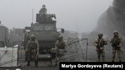 Правительственные войска в Алматы. 6 января 2022 года
