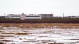 RUSSIA -- Buildings at a military base in the small town of Nyonoksa in Arkhangelsk region, November 9, 2011