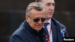 Виктор Зубков на параде в Москве 9 мая 2022 года